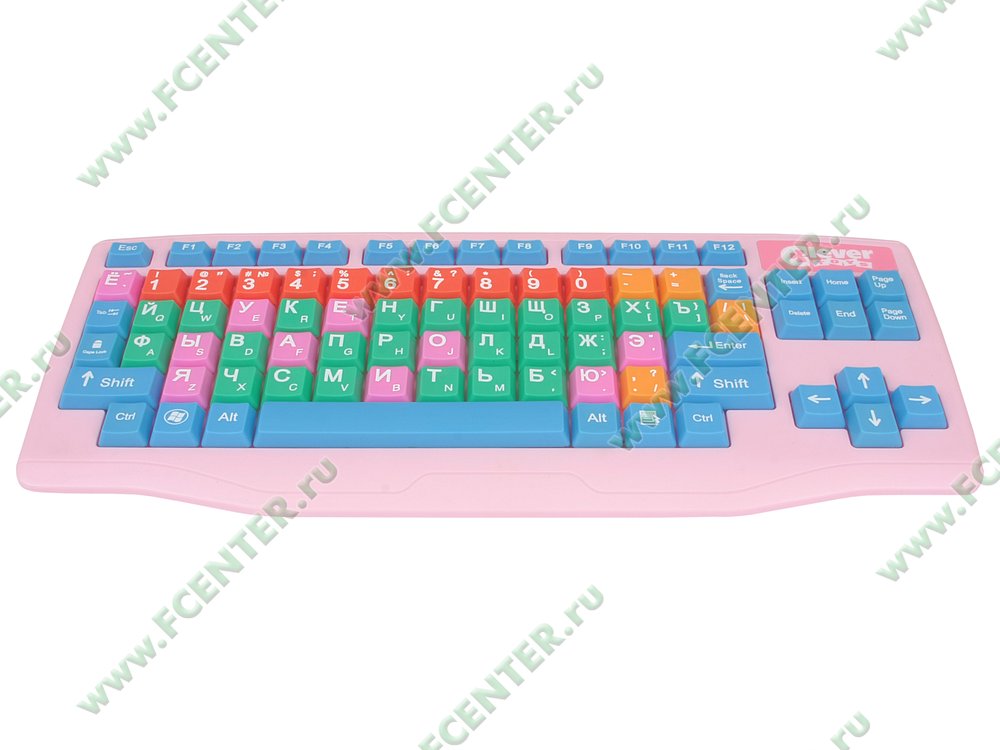 Клавиатура Clever Toys "Kids Keyboard" (USB) - купить Клавиатуры в Ф-Центр