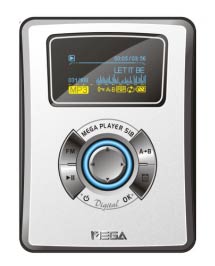 MP3-плеер с 1-дюймовым жестким диском MSI MEGA Player 518