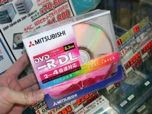DVD-R DL от Mitsubishi. Первые