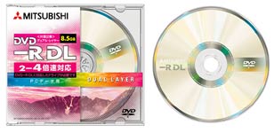 Первый носитель формата DVD-R DL
