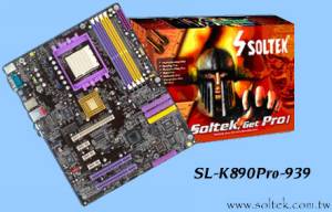 Soltek SL-K890Pro-939 на K8T890