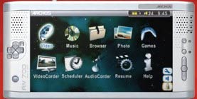 Archos AV700. Персональный плеер с 7