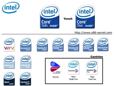 Какими мы увидим логотипы "Intel iside" в следующем году? Может такими?