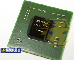 Опытный образец чипа G72 (для GeForce 7200)