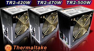 Три новых источника питания ATX от TR2 (второй бренд Thermaltake)