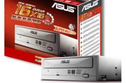 Asus DRW-1608P2S. Теперь и с поддержкой перезаписи носителей DVD-RAM