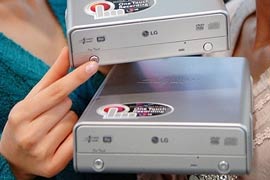 Привод LG с аппаратным режимом автономной записи видео