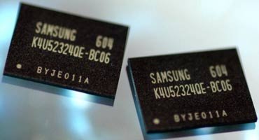 Образцы 512-Мбит GDDR4 производства Samsung