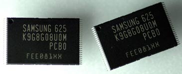 8-Гбит MLC-чипы NAND-флэш Samsung