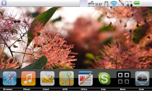 Пользовательский интерфейс UMPC MID