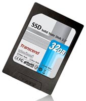 2.5-дюймовый 32-ГБ SSD Transcend