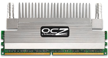 OCZ PC2-6400 CL3 с гибридной системой охлаждения
