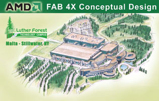 Завод Fab 4X – проект 300-мм фабрики компании AMD в США
