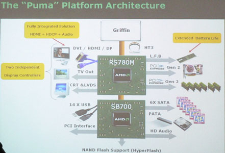 Грифон на Пуме – AMD грозит Intel Centrino