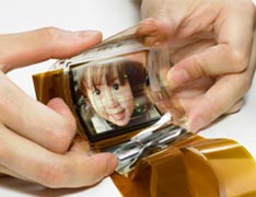Гибкий OLED-дисплей от Sony