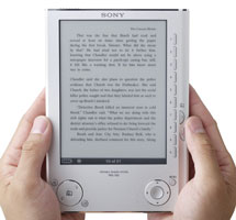 Sony PRS-505. Электронные документы в формате книги.