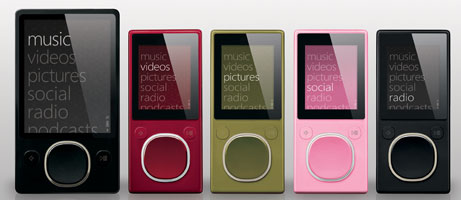 Microsoft Zune New Generation