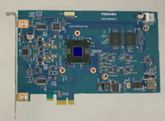 PCIe x1 адаптер медийного ускорителя Toshiba