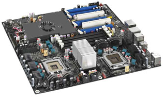 Intel D5400XS: плата для элитных двухпроцессорных игровых компьютеров