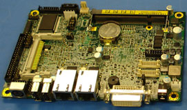 Плата AMD K8 BGA (вид сверху)