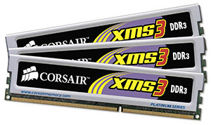 Corsair XMS3 – память для грядущих Intel Core i7