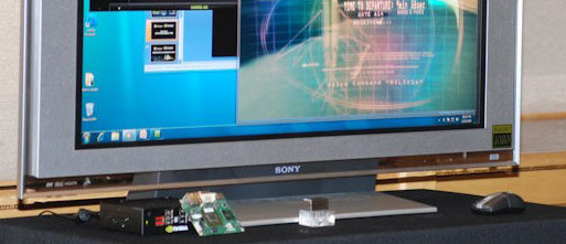 Мини-компьютер NVIDIA Ion под управлением Windows 7