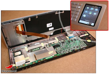 Внутреннее устройство ASUS Eee PC Keyboard