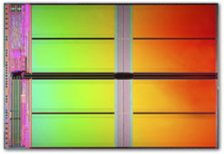 34 нм IMFT 2-bit MLC NAND 4 ГБ (172 мм2)