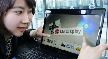 LG сертифицировала панель для Multi-Touch под Windows 7