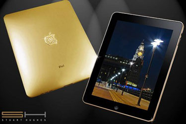 Apple iPad в корпусе из чистого золота