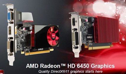 AMD Radeon HD 6450 на вкус: шумная и бесшумная