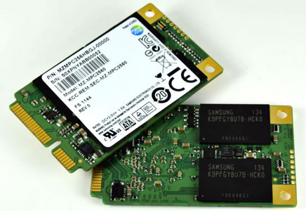 Samsung SSD PM830 в исполнении mSATA