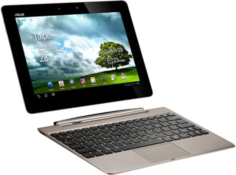 Планшет с отдельной клавиатурой — Asus Transformer Prime