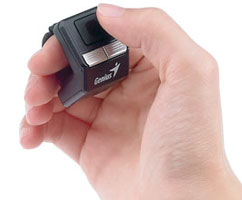 Genius Ring Mouse в рабочем положении