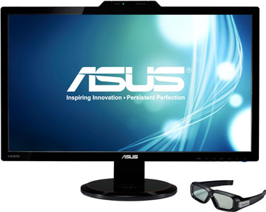 27-дюймовый монитор ASUS VG278H с очками NVIDIA