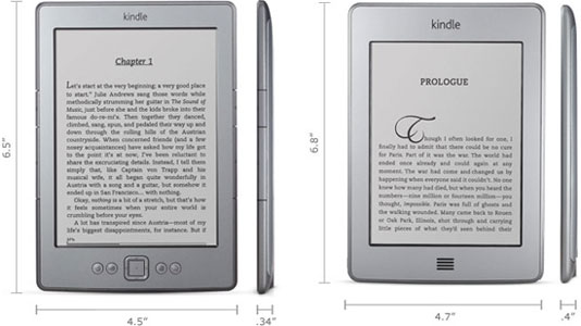 Электронные книги Amazon — 6-дюймовые модели Kindle и Kindle Touch