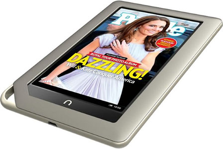 Планшет-читалка Nook компании Barnes & Noble. Дальше на Windows 8?