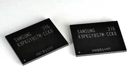 Samsung начинает производство «флэш-небоскрёбов» нового поколения