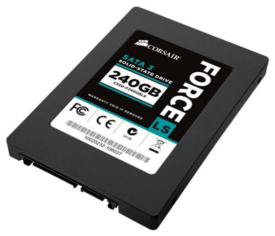 SSD Corsair Force LS. Теперь на контроллере компании Phison