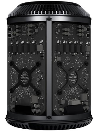 В каждой рабочей станции Apple MAC Pro установлено по два графических ускорителя AMD FirePro