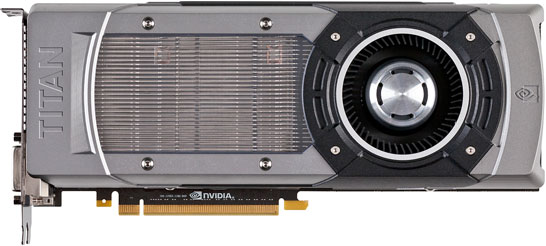 Внешний вид видеокарты NVIDIA GeForce GTX Titan