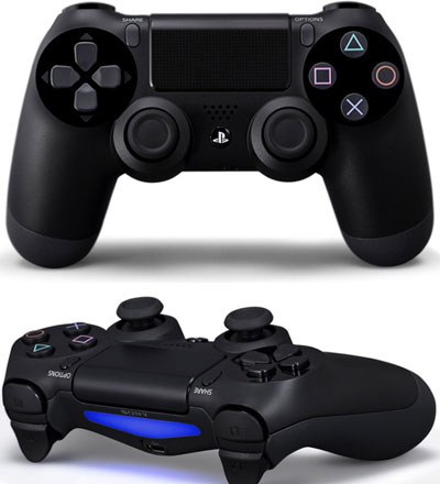 Новый игровой манипулятор для новой консоли Sony (PlayStation 4)