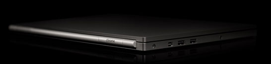 Google Chromebook Pixel (вид сзади)