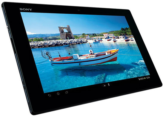 Самый тонкий в мире 10-дюймовый планшет Sony Xperia Tablet Z (6,9 мм толщиной)