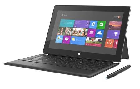Планшет Microsoft Surface Windows 8 Pro с обложкой-клавиатурой