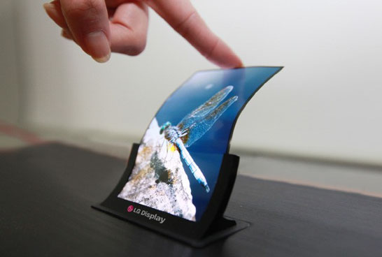 Гибкий 5-дюймовый OLED-экран разработки LG