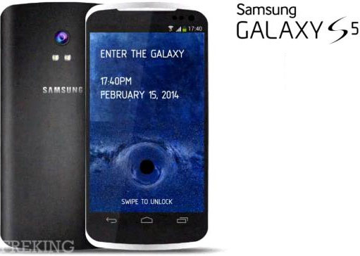 Смартфон Samsung Galaxy S5 может быть таким, как на картинке выше