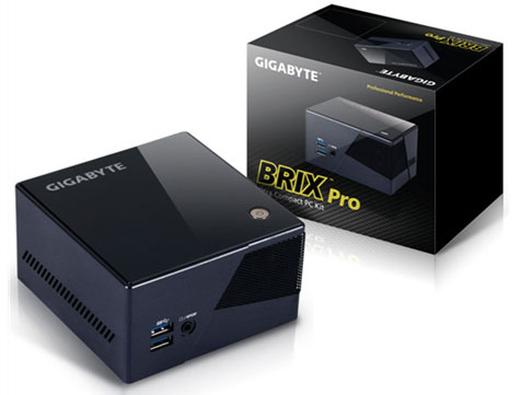 Мини-ПК Gigabyte BRIX Pro: настольные ПК в новой упаковке