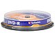 Диск Диск DVD-R 4.7ГБ 16x Verbatim "43523", пласт.коробка, на шпинделе. Коробка 1.