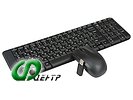 Комплект клавиатура + мышь Logitech "MK220 Wireless Combo" 920-003169, беспров., черный